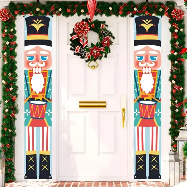 Christmas Nutcracker Door Couplet - Image 2