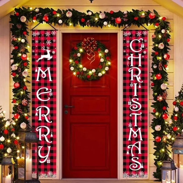 Christmas Snowflake Door Couplets - Image 6