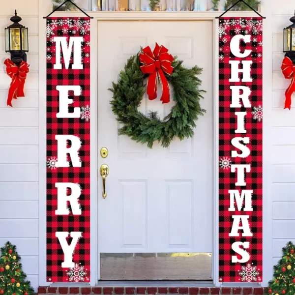 Christmas Snowflake Door Couplets - Image 5