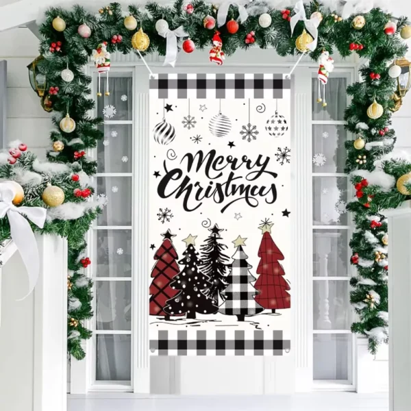 Festive Door Hanging Decorations for 2025 - Image 3