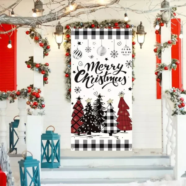 Festive Door Hanging Decorations for 2025 - Image 5