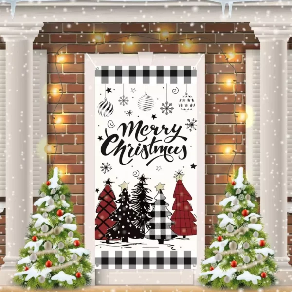 Festive Door Hanging Decorations for 2025 - Image 4
