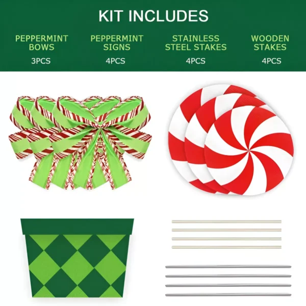 Christmas Yard Signs with Stakes - Image 6