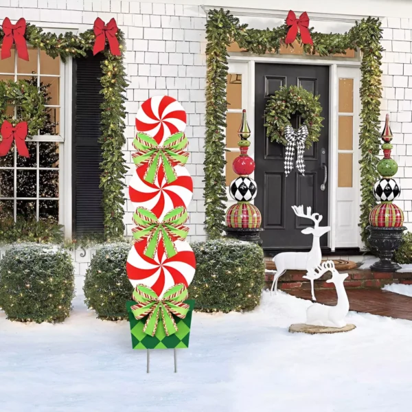 Christmas Yard Signs with Stakes - Image 2