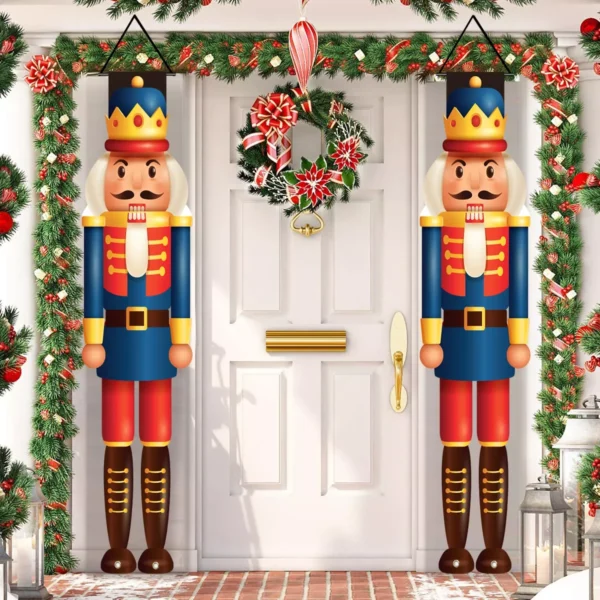 Christmas Nutcracker Door Hanging - Image 2