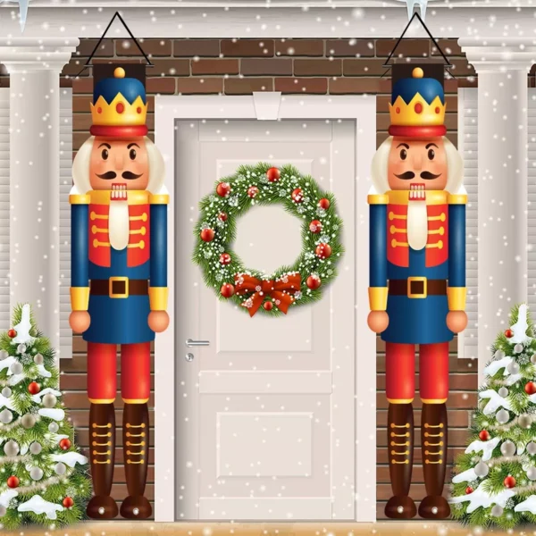 Christmas Nutcracker Door Hanging - Image 4