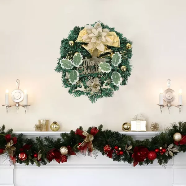 Christmas Wreath Hanging Decoration - Image 3