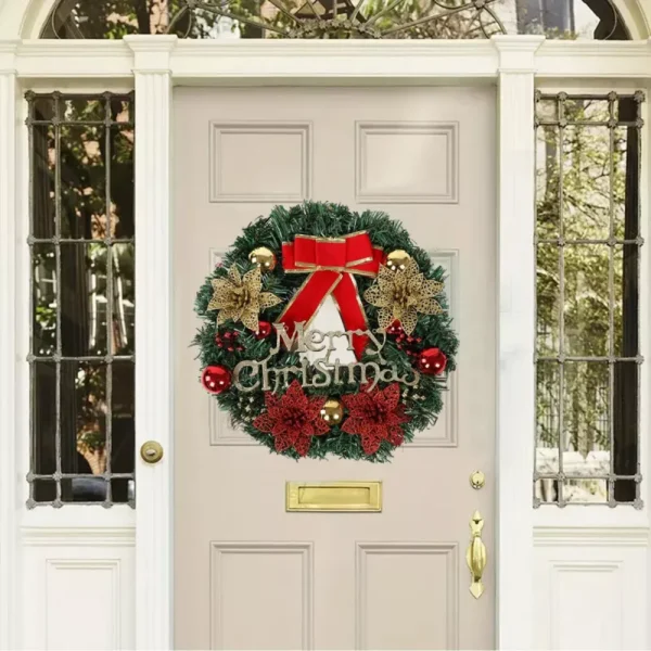 Christmas Wreath Hanging Decoration - Image 2