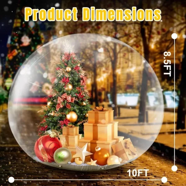 10FT Giant Inflatable Snow Globe - Image 6