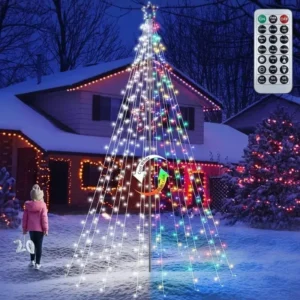 10ft Color-Changing Christmas Tree Lights w