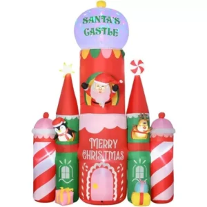 LED Santa Claus Inflatable Decoration