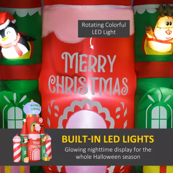 LED Santa Claus Inflatable Decoration - Image 5