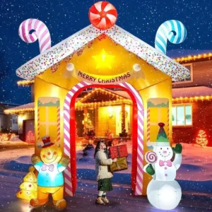 10FT Christmas Inflatable Arch