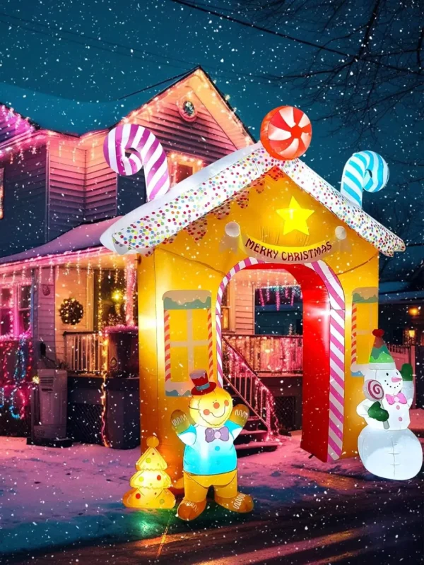 10FT Christmas Inflatable Arch - Image 3