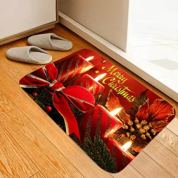 Festive Flannel Christmas Carpet - Image 3