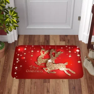 Festive Flannel Christmas Carpet