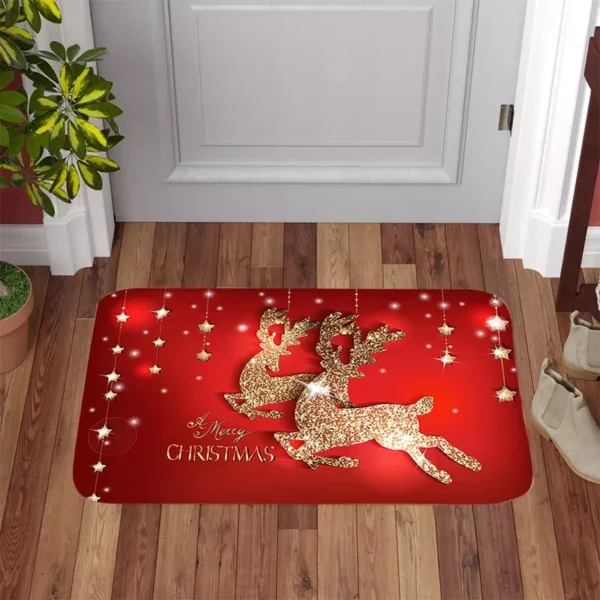Festive Flannel Christmas Carpet