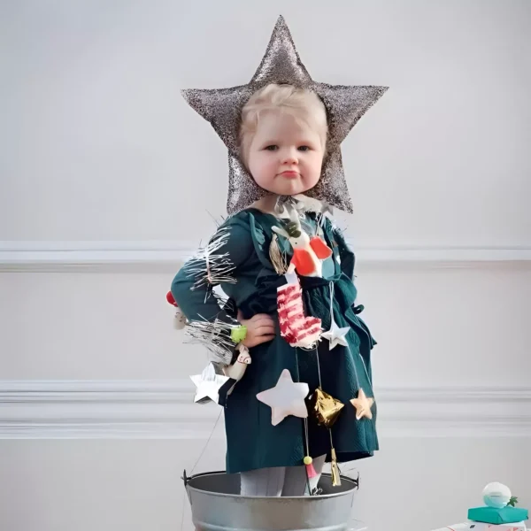 Creative Christmas & Birthday Hair Accessories for Babies - Image 2