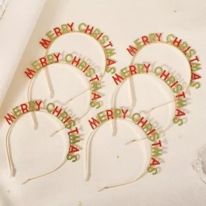 Merry Christmas Rhinestone Headband