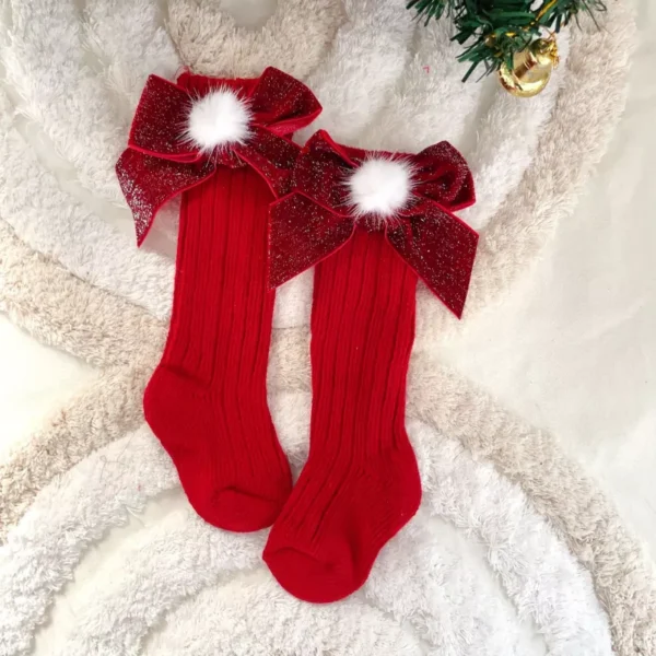 Winter Christmas Knee High Socks - Image 7