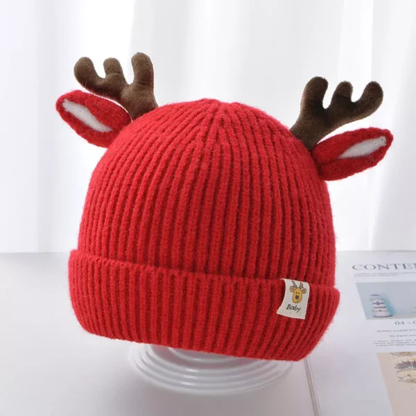 Cute Toddler Christmas Hat with Elk Ears - Image 6