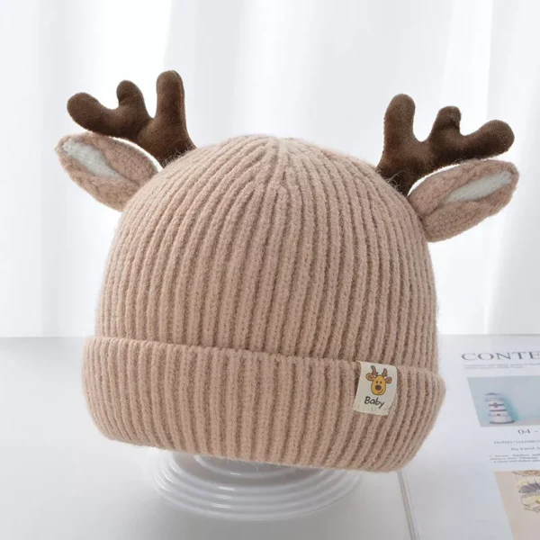 Cute Toddler Christmas Hat with Elk Ears - Image 7