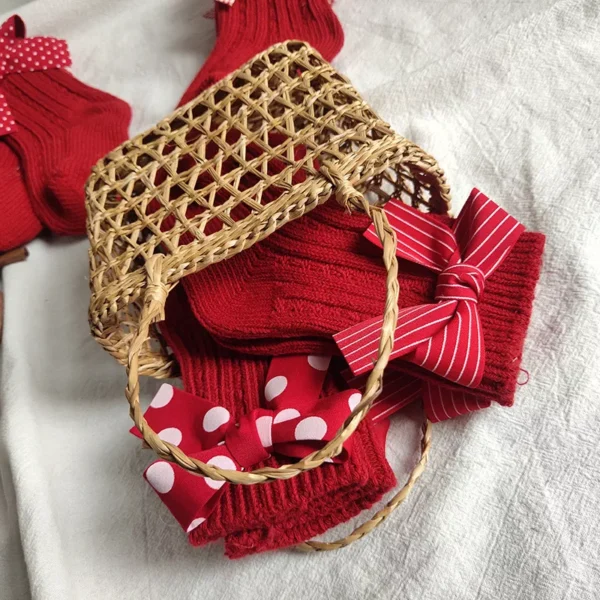 Baby Girls Knee High Christmas Socks - Image 5