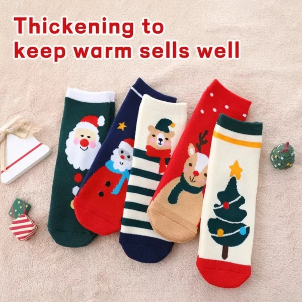 5Ultra-Thick Terry Winter Socks - Image 3
