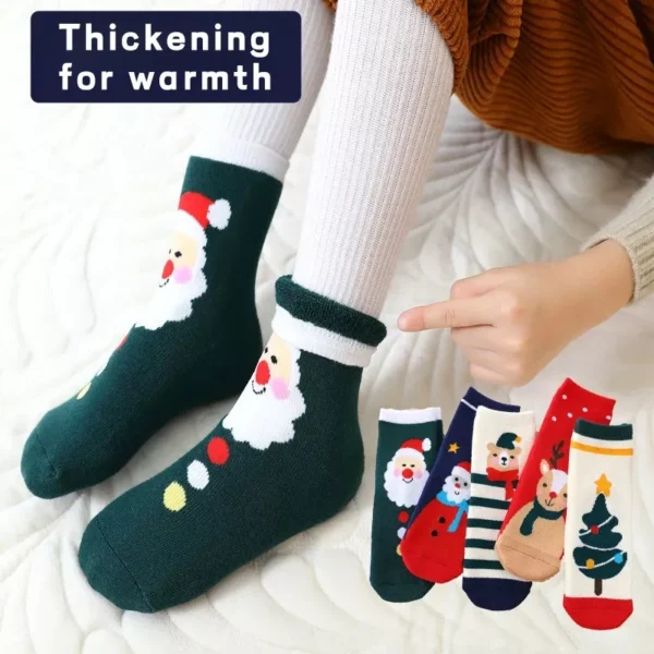5Ultra-Thick Terry Winter Socks - Image 4