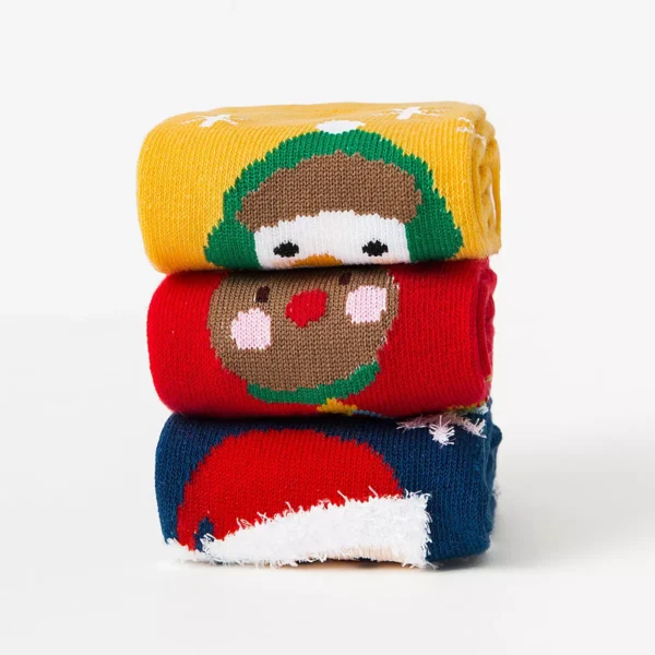 Kids Christmas Cotton Socks - Image 4