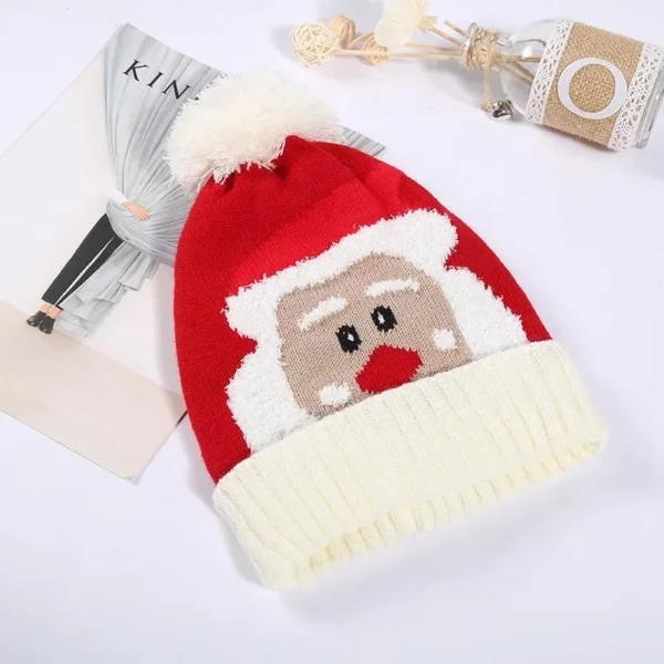 Kids Christmas Knit Beanie - Image 5