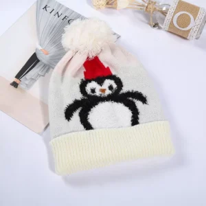 Kids Christmas Knit Beanie