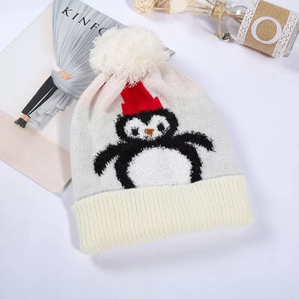 Kids Christmas Knit Beanie