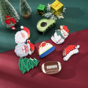 Cute Christmas Hair Claw
