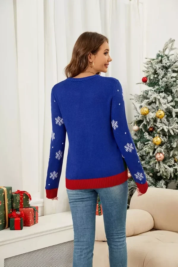 Winter Santa Christmas Sweater - Image 6