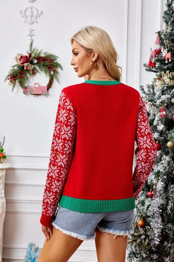 Ugly Christmas Sweater Cardigan - Image 7