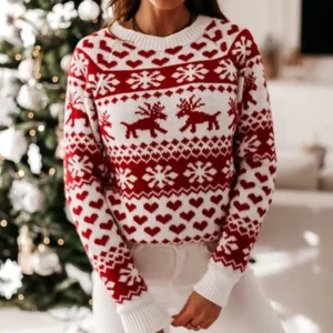 Cozy Winter Christmas Sweaters for Women