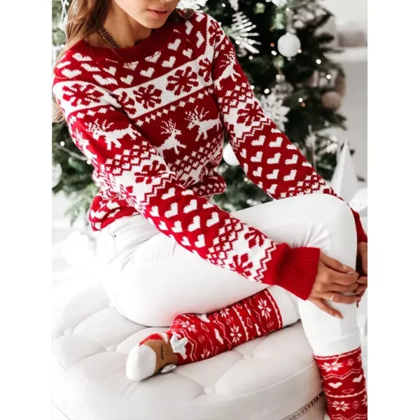 Cozy Winter Christmas Sweaters for Women - Image 5