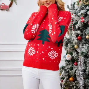 Women's Cartoon Knit Sweater