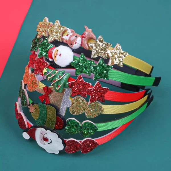 Cute Christmas Headbands for Girls - Image 3
