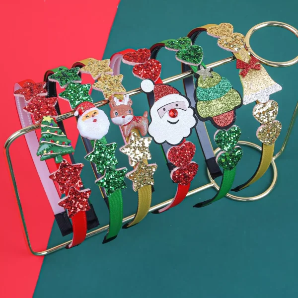 Cute Christmas Headbands for Girls - Image 4