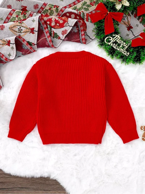 Newborn & Toddler Christmas Sweater - Image 3