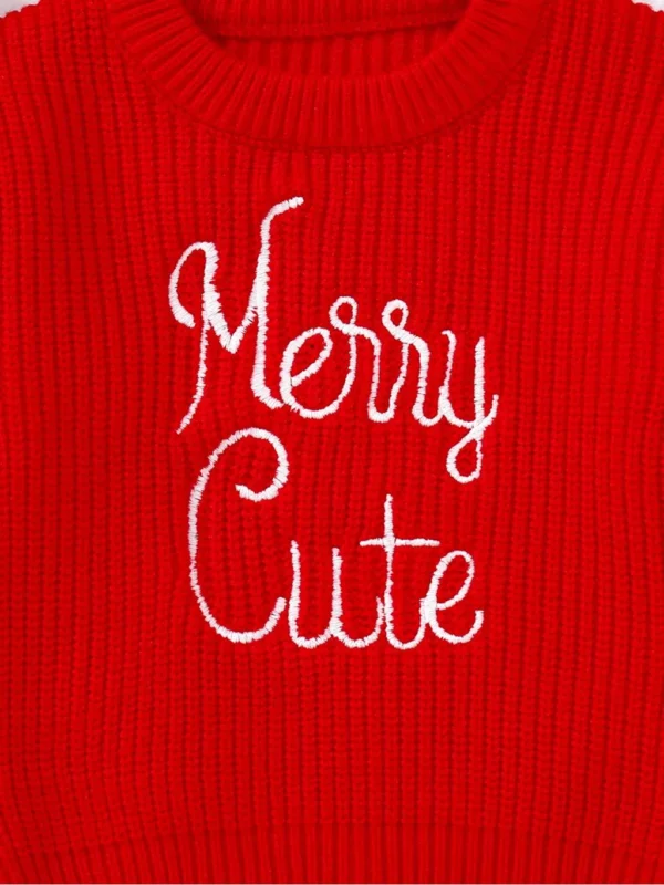 Newborn & Toddler Christmas Sweater - Image 4