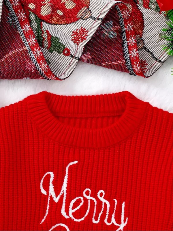 Newborn & Toddler Christmas Sweater - Image 6