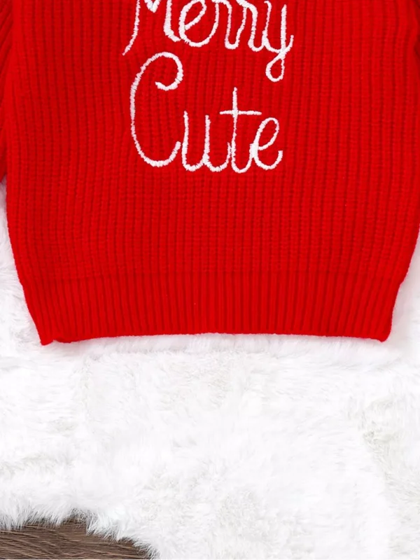 Newborn & Toddler Christmas Sweater - Image 5