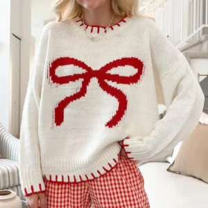 Cozy Knitted Sweater for Women - Perfect for Autumn & Winter