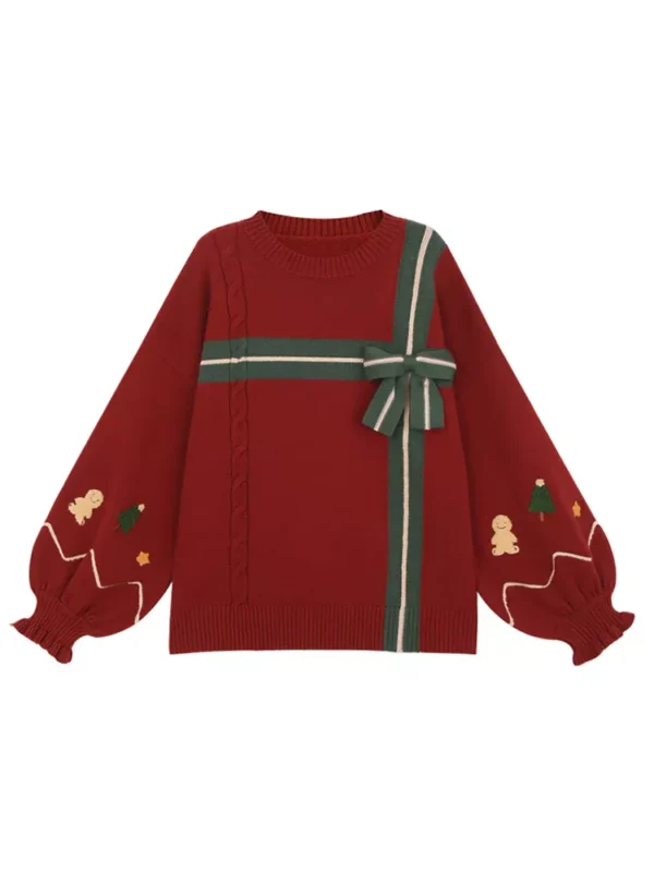 Vintage Korean Christmas Sweater - Image 6
