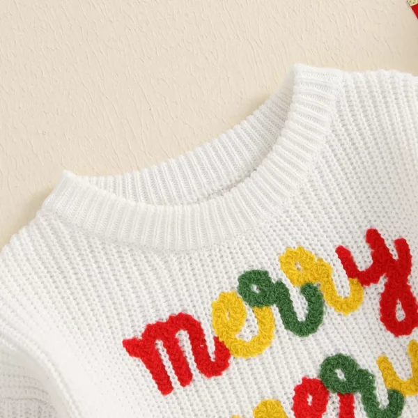 Toddler Boys & Girls Christmas Sweater - Image 5