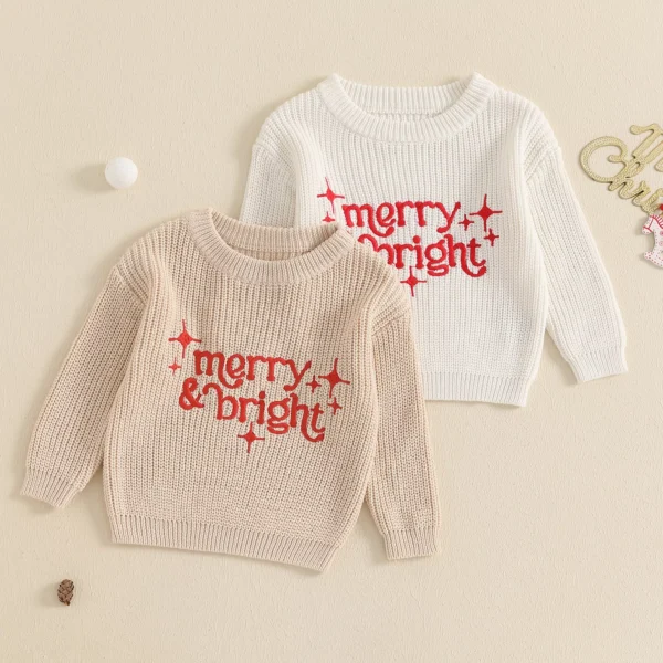 Winter Toddler Christmas Sweater - Image 2