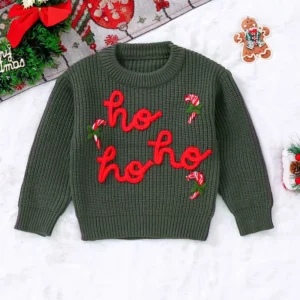 Embroidered Long Sleeve Pullover for Infants